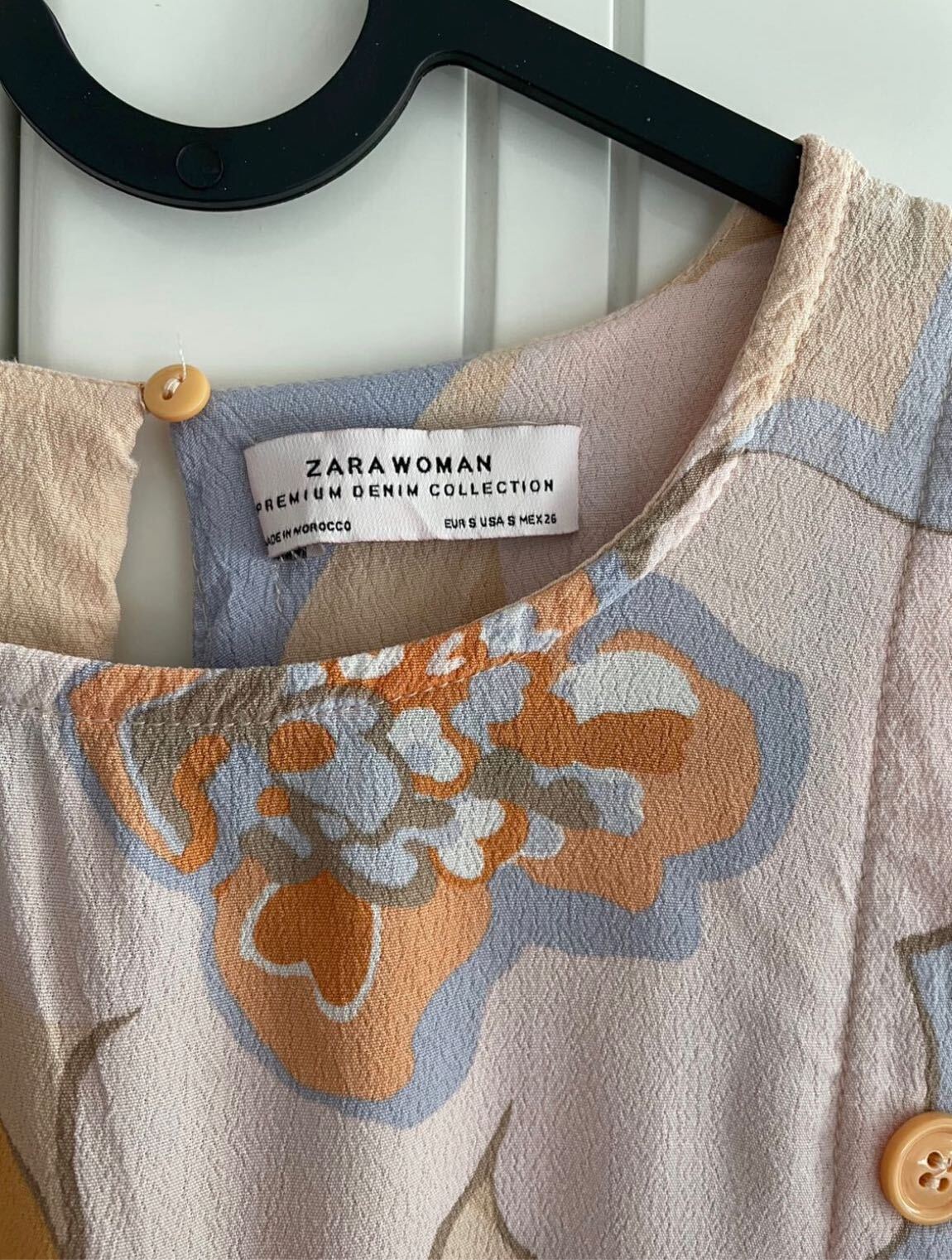 Zara Renkli Mini Elbise — görsel 3/6