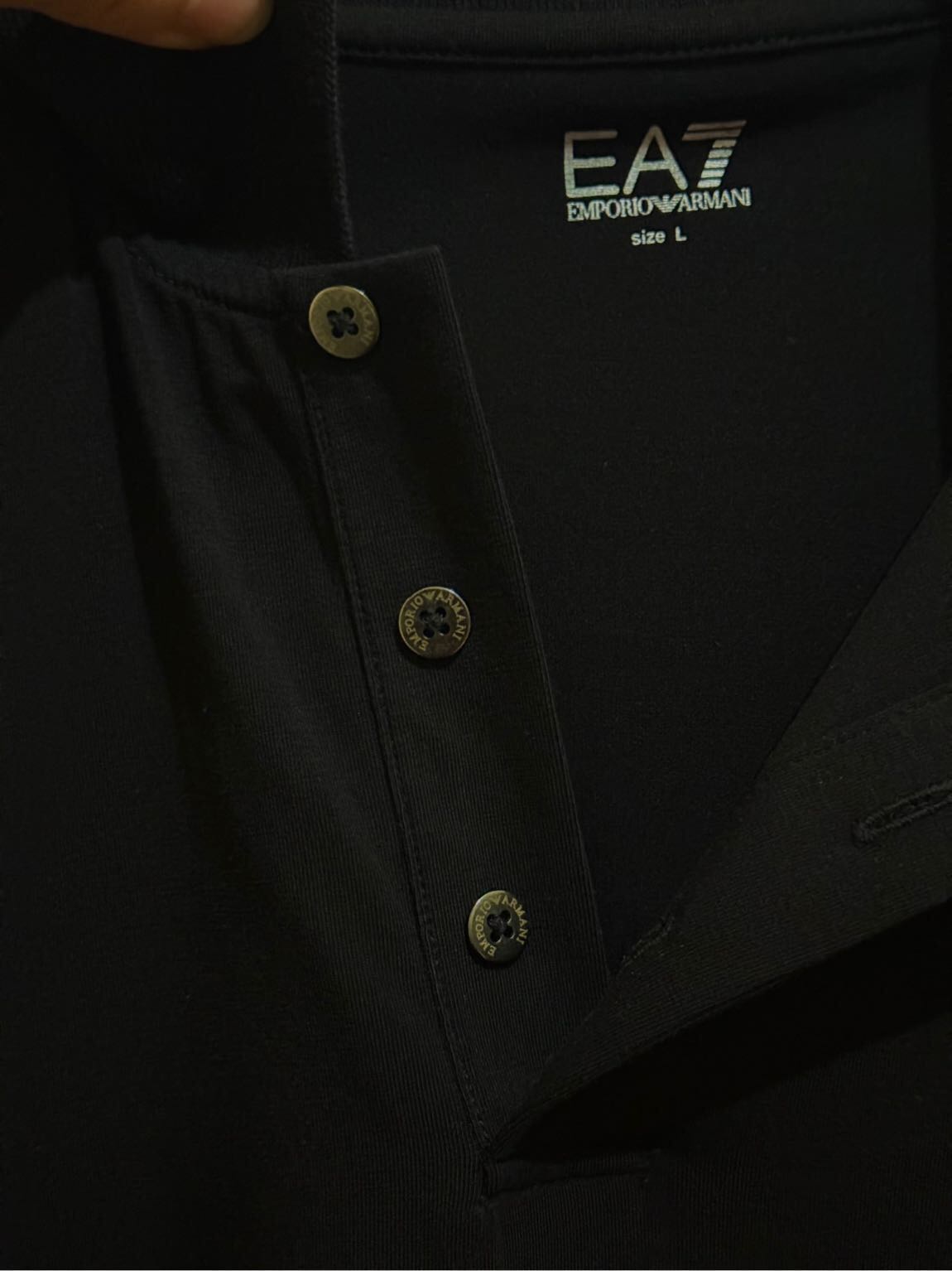 OrjialEA7 Emporio Armani Polo Yaka T-Shi — görsel 6/7