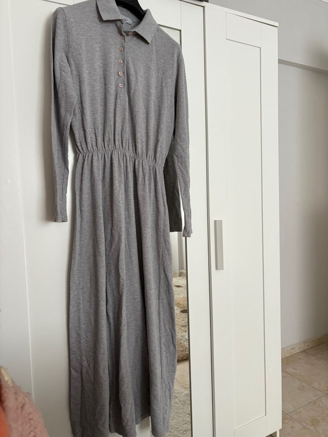 Polo yaka basic elbise — görsel 2/5