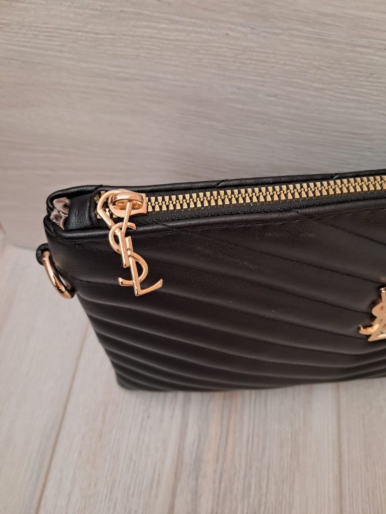 siyah YSL çanta — görsel 2/3