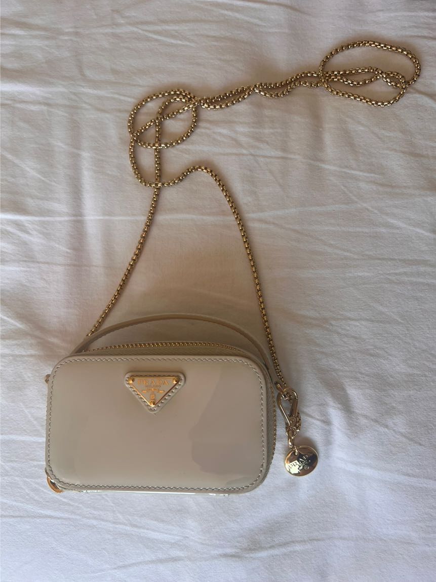 Prada Krem Mini Çanta — görsel 9/13