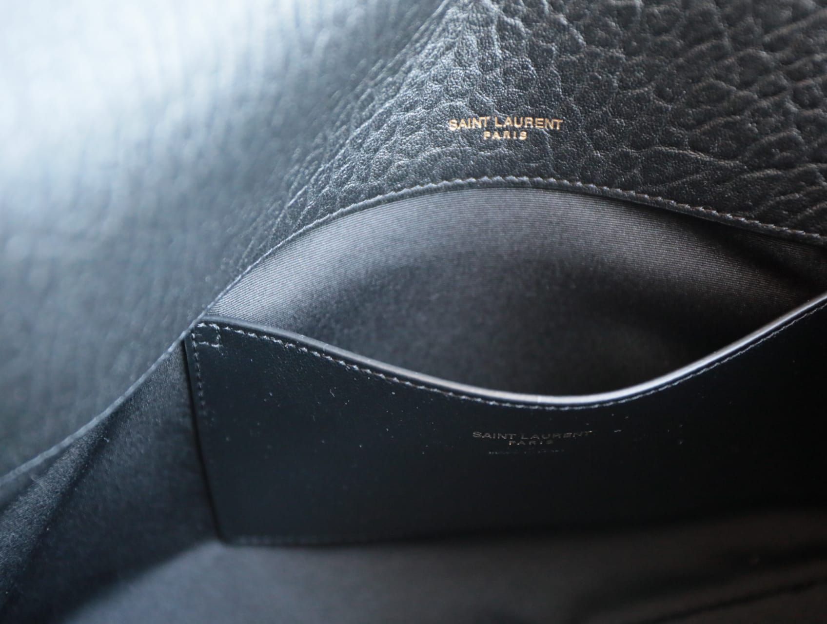 Saint Laurent Siyah El Çantası — görsel 8/8