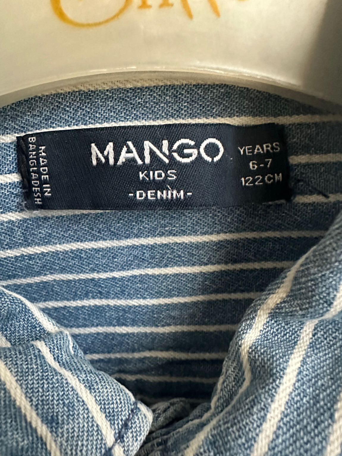 Mango Çizgili jean Gömlek — görsel 2/3