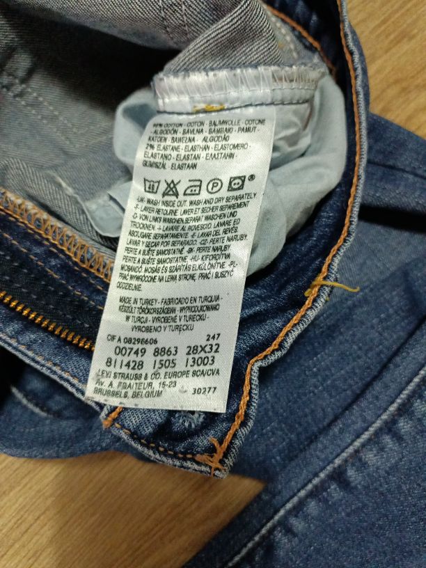 Levi's Mavi Jean Pantolon — görsel 2/6