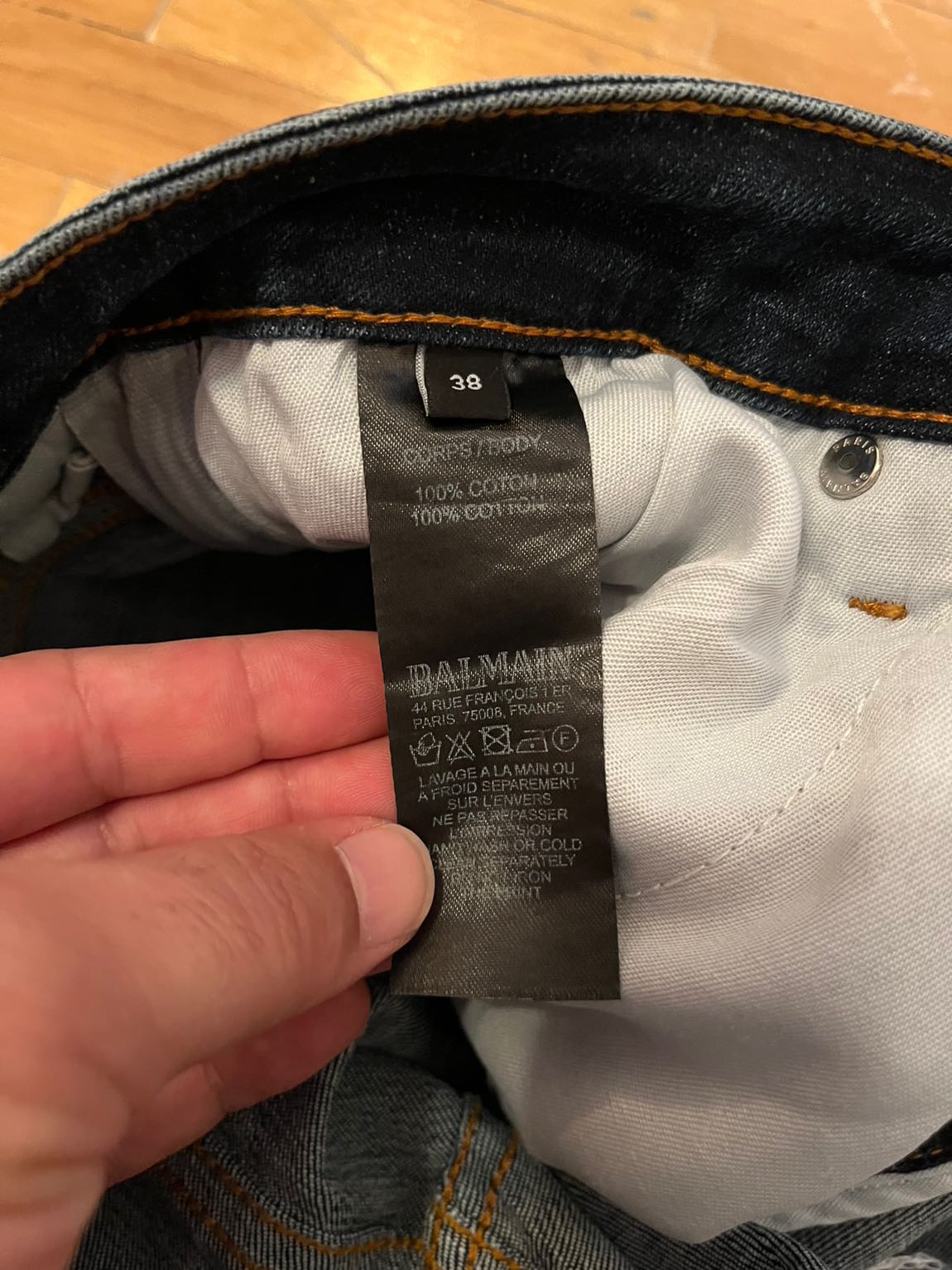 Balmain Kot Pantolon. — görsel 7/8