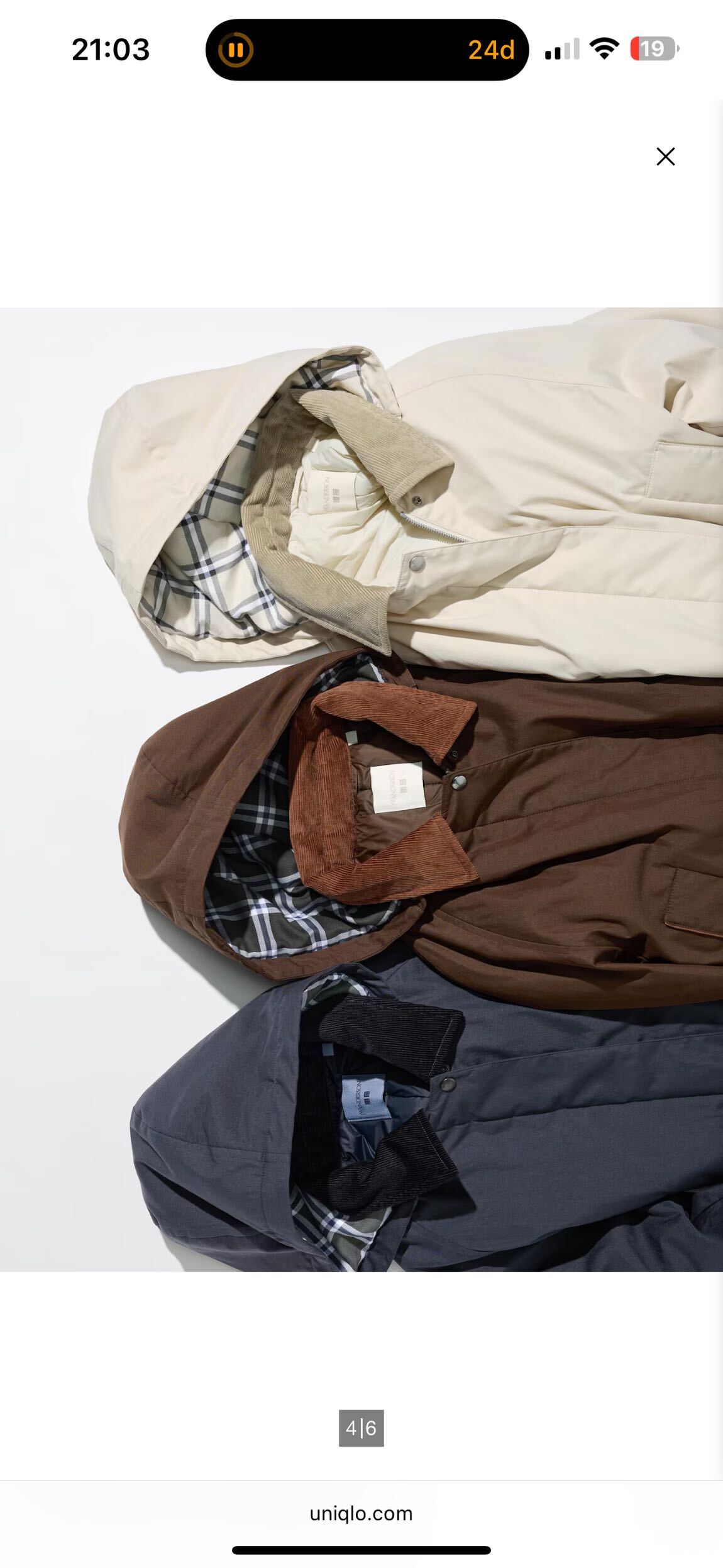 PUFFERTECH Short Jacket lacıvert mont — görsel 2/7