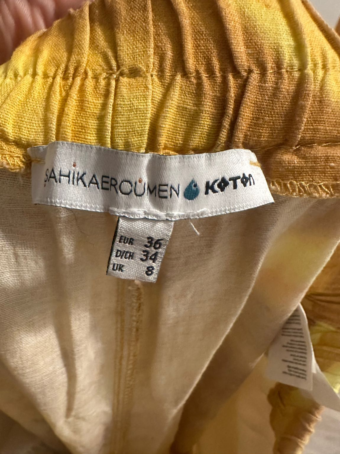 Sarı Desenli İkili Takım — görsel 5/5