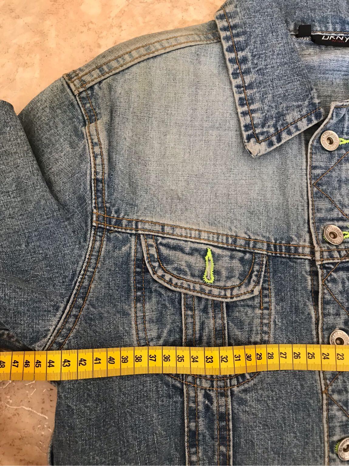 Dkny orijinal kot ceket — görsel 6/8