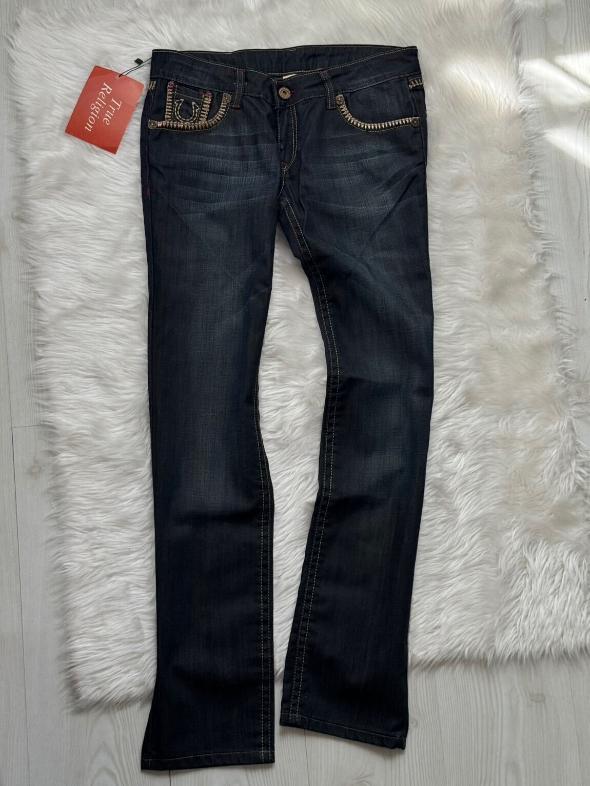 Y2k düşük bel west pantolon fitted — görsel 2/4