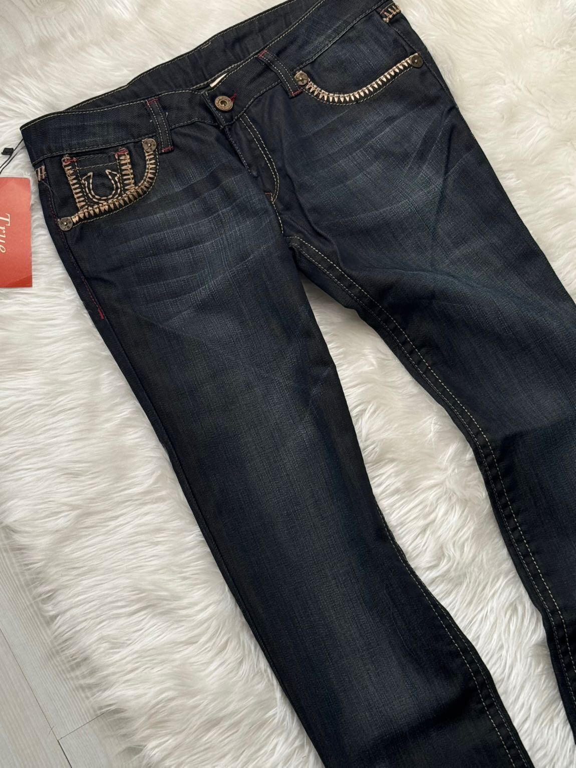 Y2k düşük bel west pantolon fitted — görsel 4/4