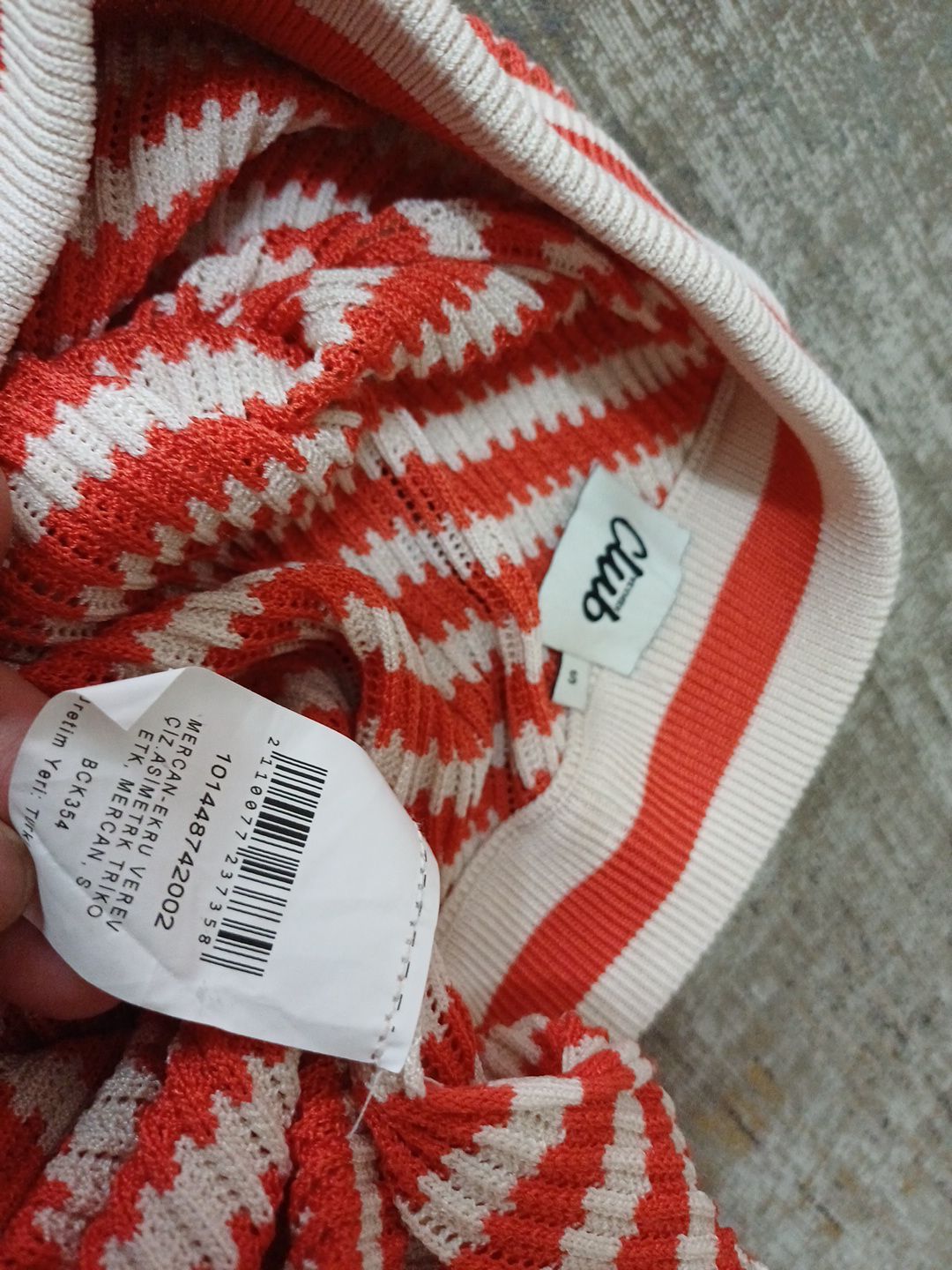 BEYMEN CLUB MERCAN EKRU ASIMETRIK ETEK — görsel 3/8
