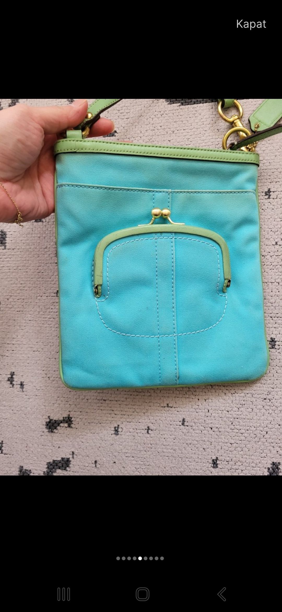 Vintage Coach Bonnie Cashin Crossbody — görsel 6/8
