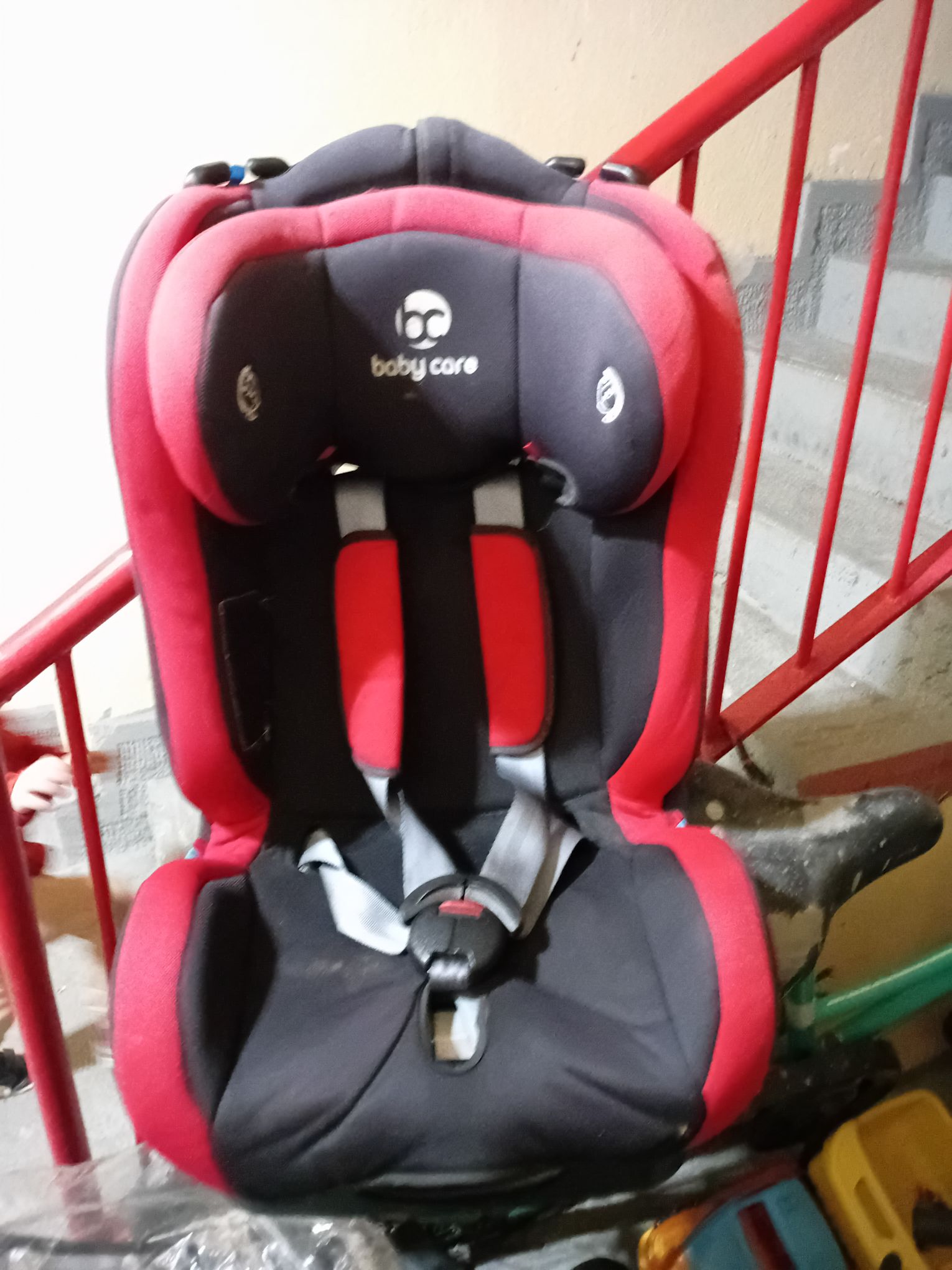 Baby Care Oto Koltuğu Kırmızı/Siyah — görsel 2/2
