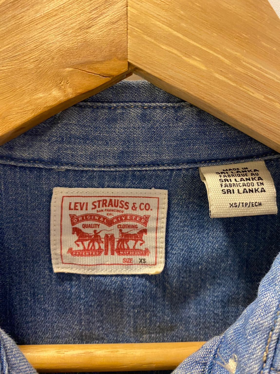 Levi's Jean Vintage Elbise — görsel 7/8
