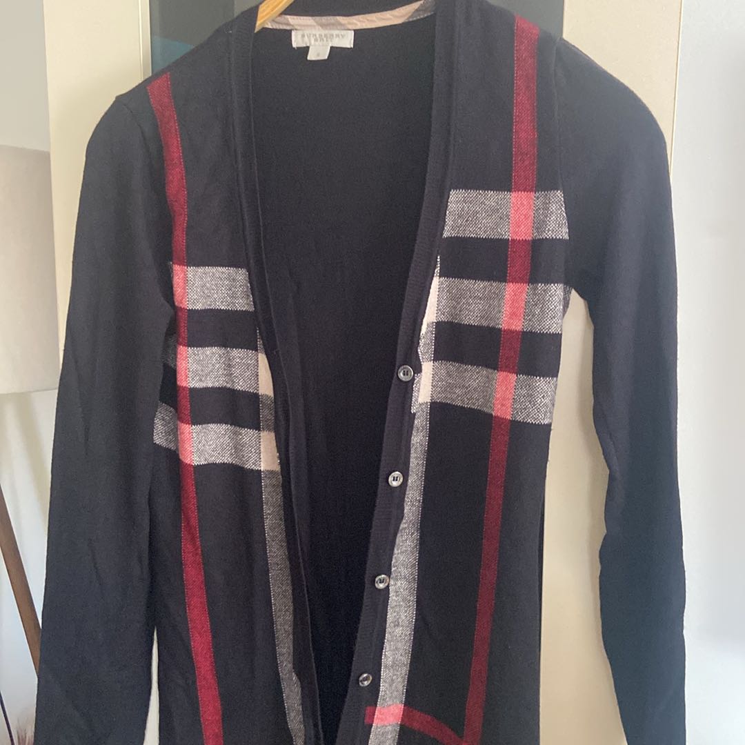 Burberry Ekose Hırka — görsel 2/5