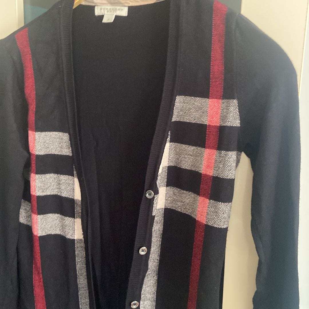 Burberry Ekose Hırka — görsel 3/5