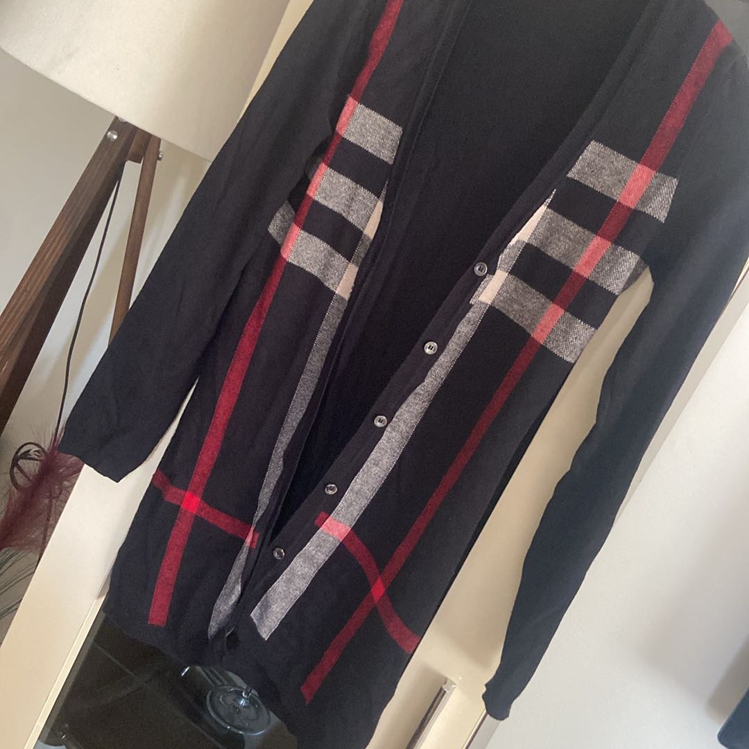 Burberry Ekose Hırka — görsel 4/5