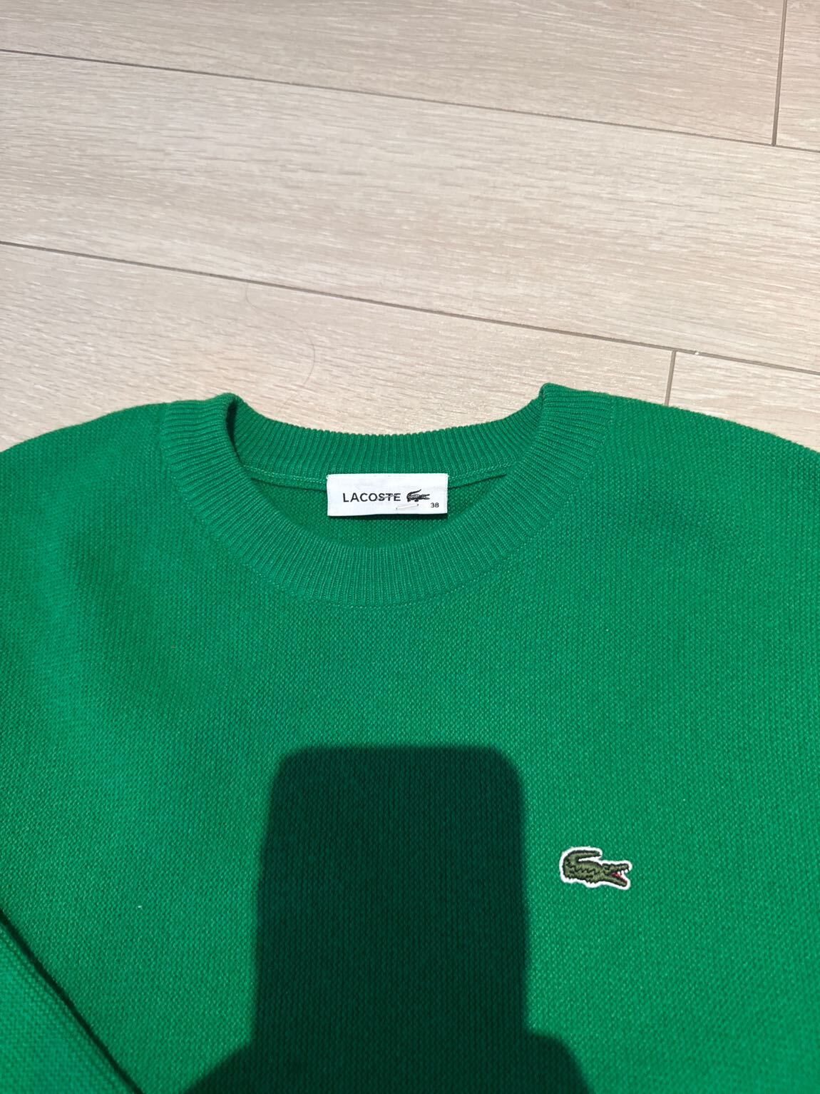 Lacoste Yeşil yun kazak — görsel 2/2