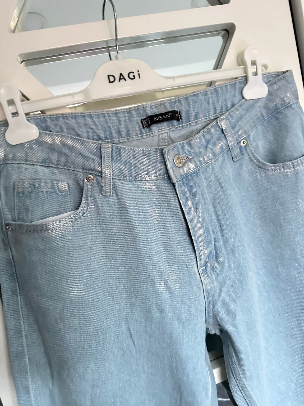 Varaklı jean pantolon — görsel 2/6