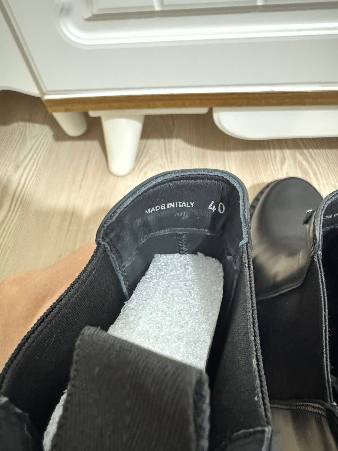 Prada Siyah Deri Bot — görsel 8/8