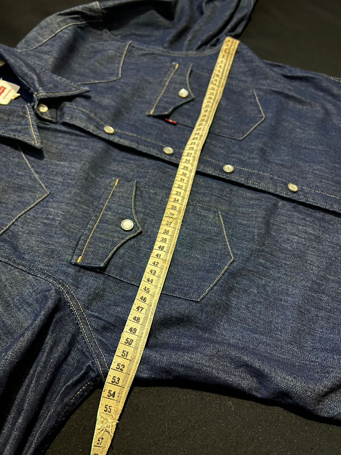 Levi's jeans lacivert Kot Gömlek — görsel 4/6