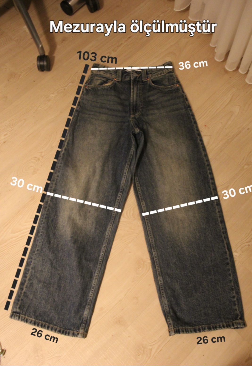 Baggy Jean Bershka — görsel 3/3