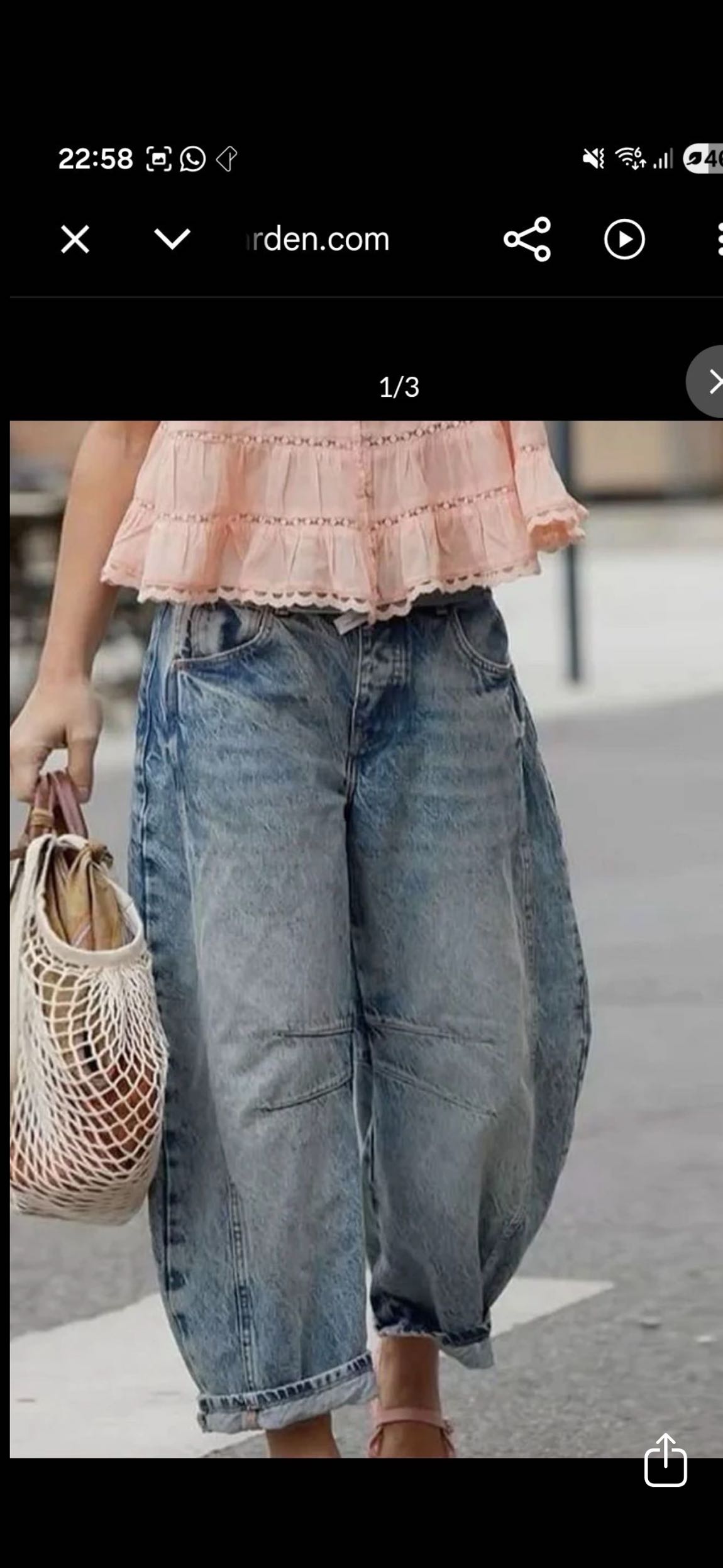 Barrel Jean free people — görsel 7/7