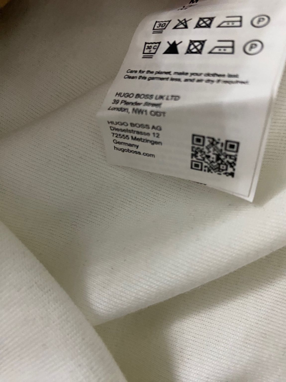 Boss Erkek Beyaz Sweatshirt — görsel 5/5