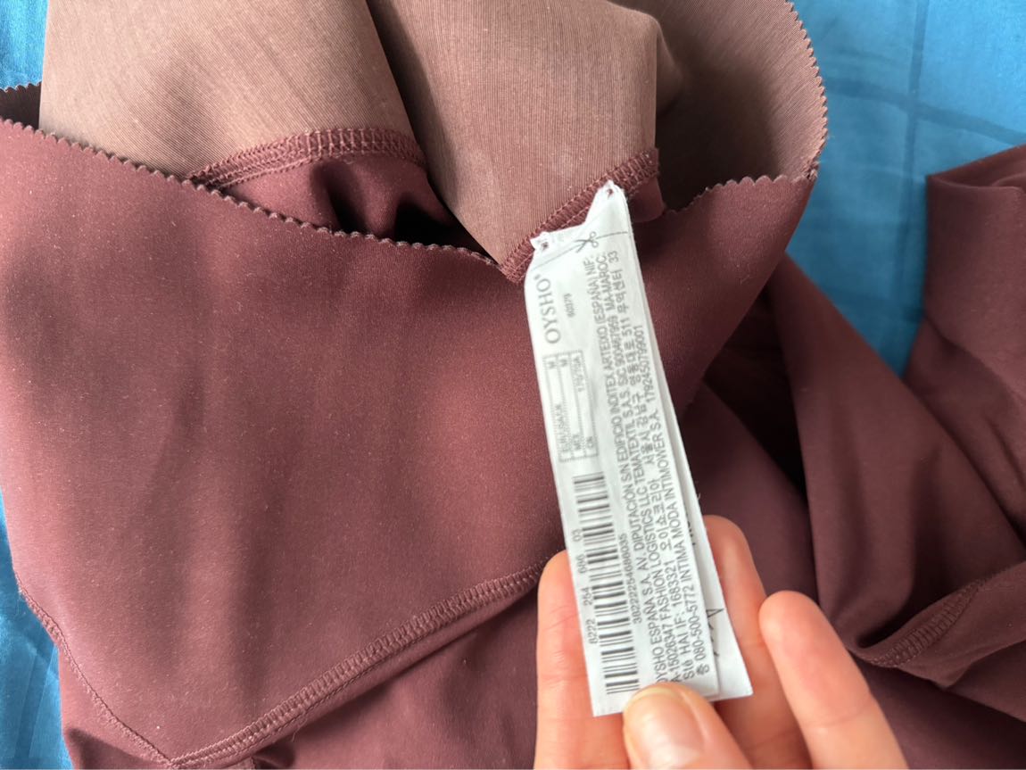 Orjinal Oysho kahverengi Yüksek Bel Tayt — görsel 6/8