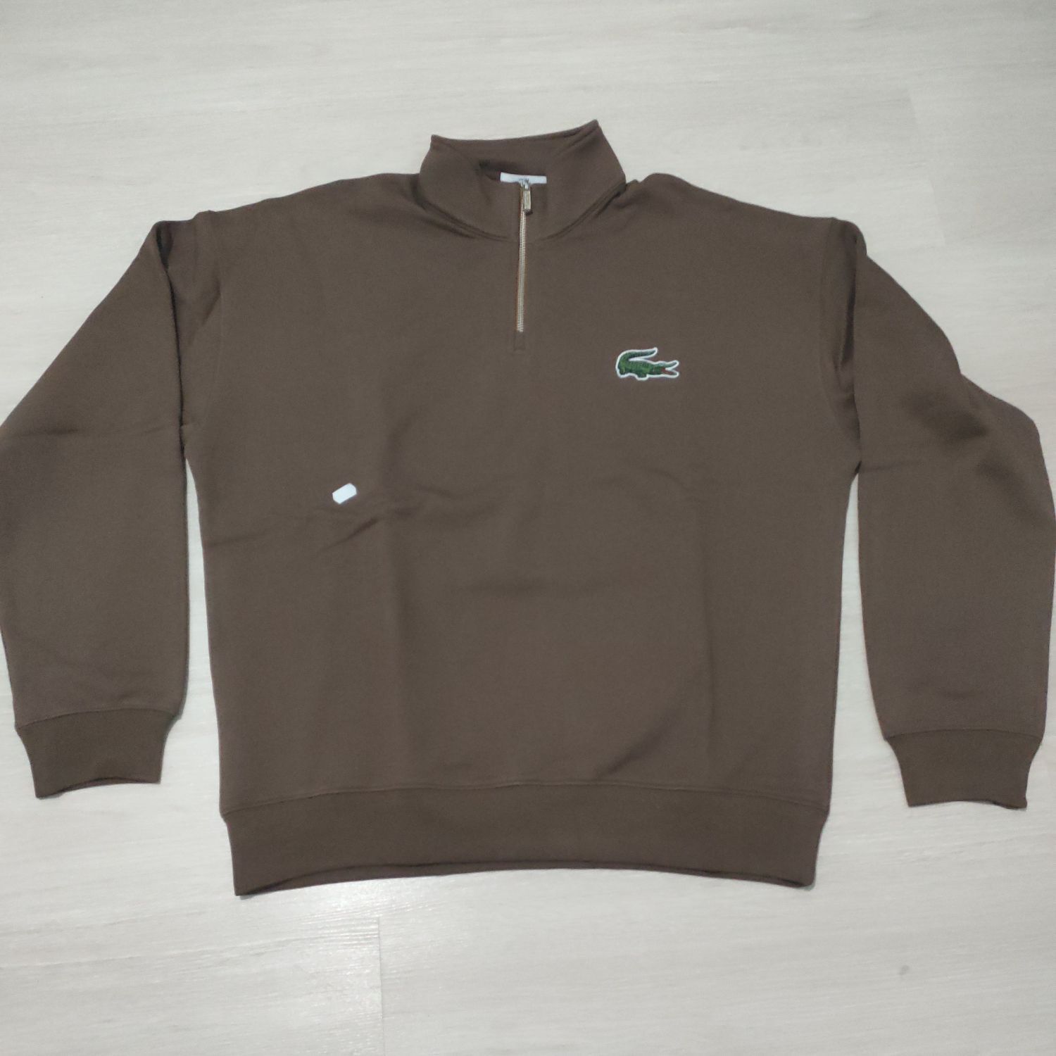 Lacoste fermuarlı defolu sweatshirt — görsel 5/8