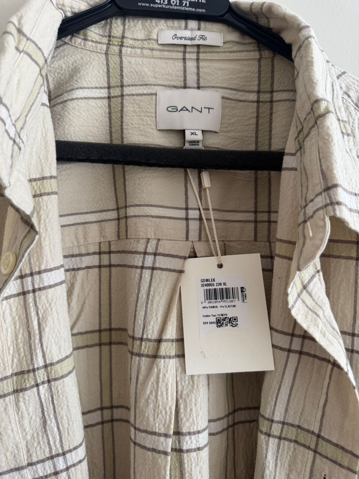 Gant unisex gömlek — görsel 3/6