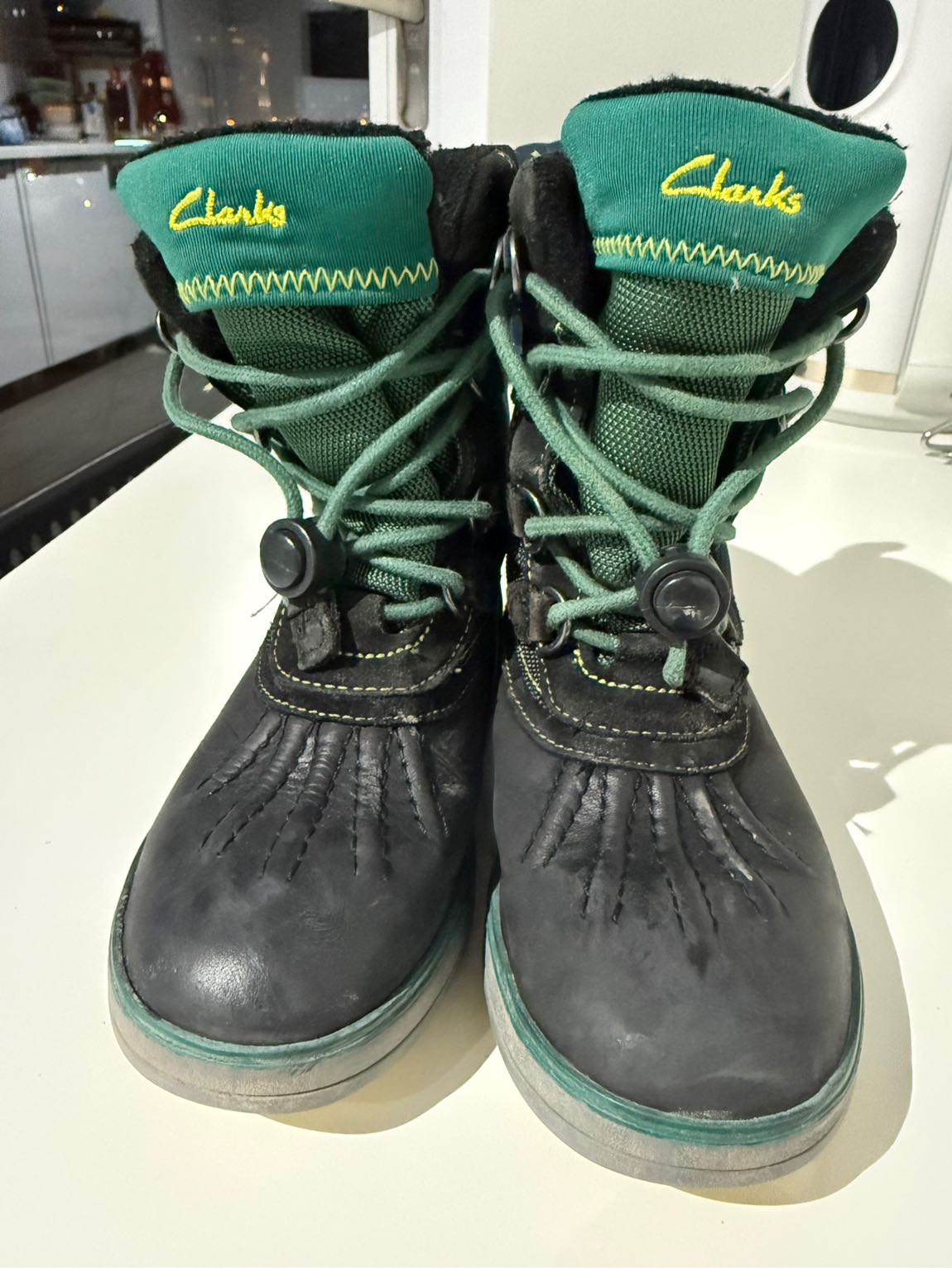 Clarks Siyah Kar Botu — görsel 8/8