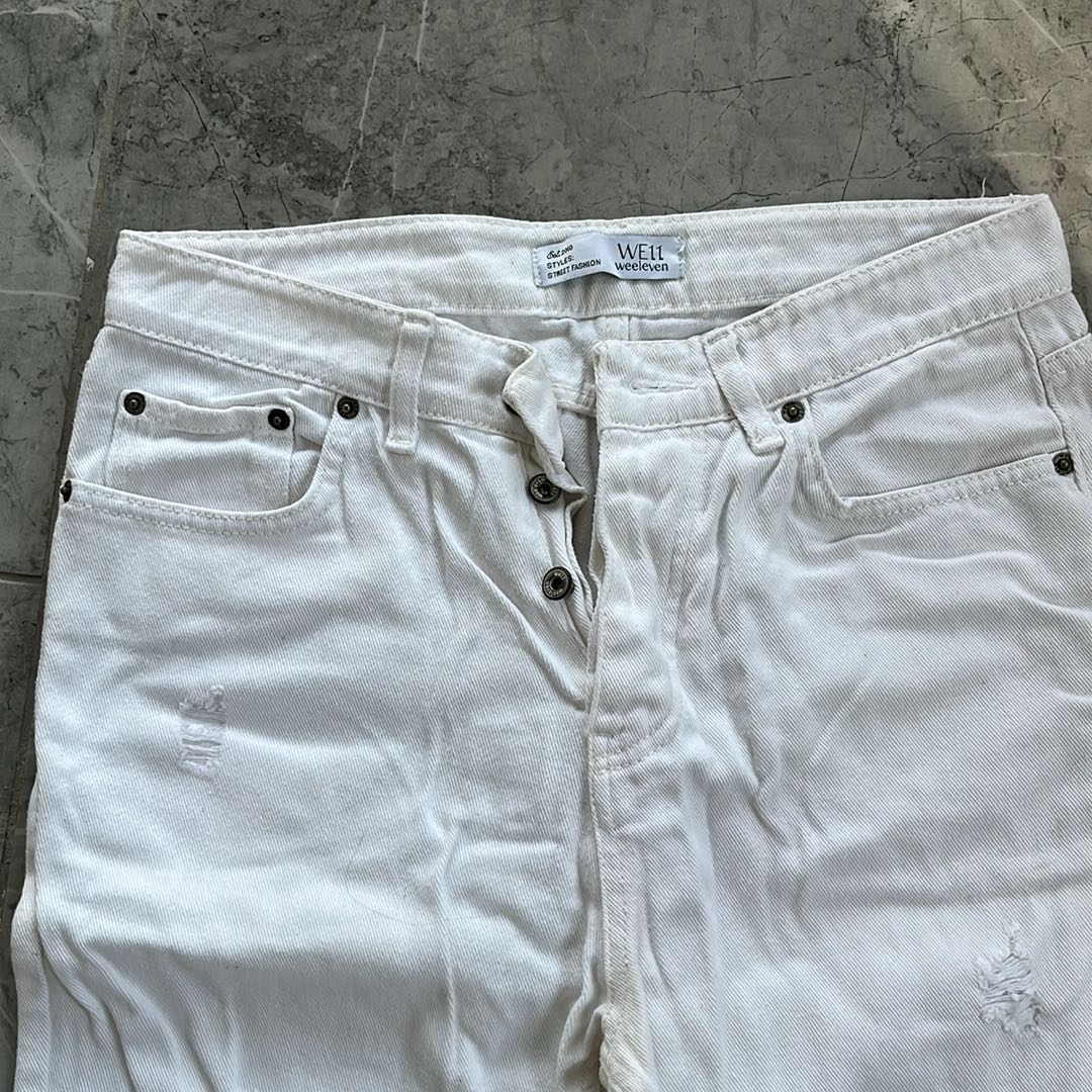 Beyaz Jean Pantolon — görsel 2/5