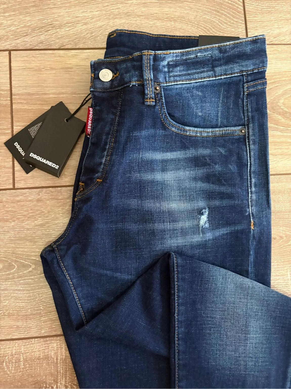 DSQUARED2 Mavi Yırtık Detaylı jeans — görsel 6/6