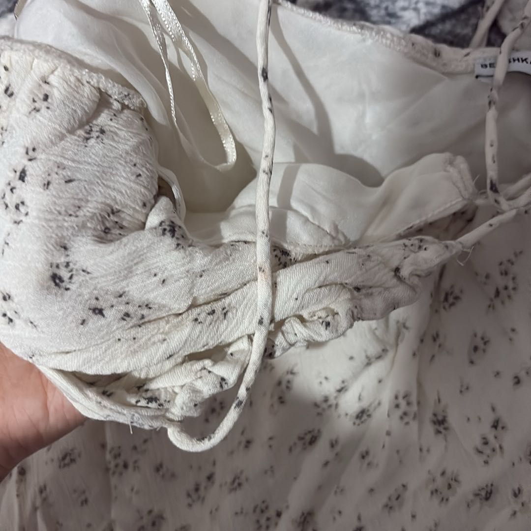 bershka yazlık elbise midi — görsel 4/5