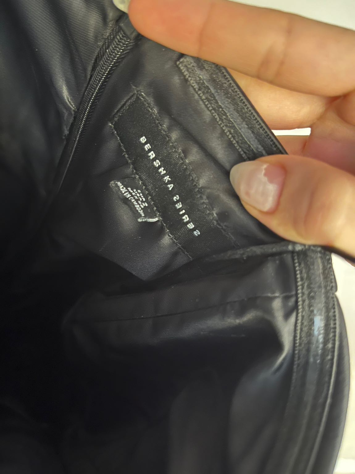 Bershka Siyah Mini Elbise — görsel 5/5