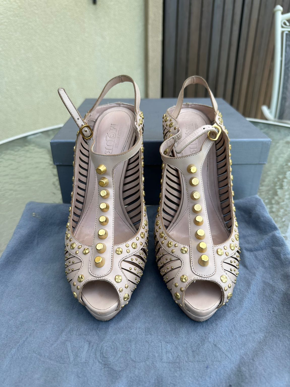 Alexander Mcqueen platform topuk — görsel 2/8