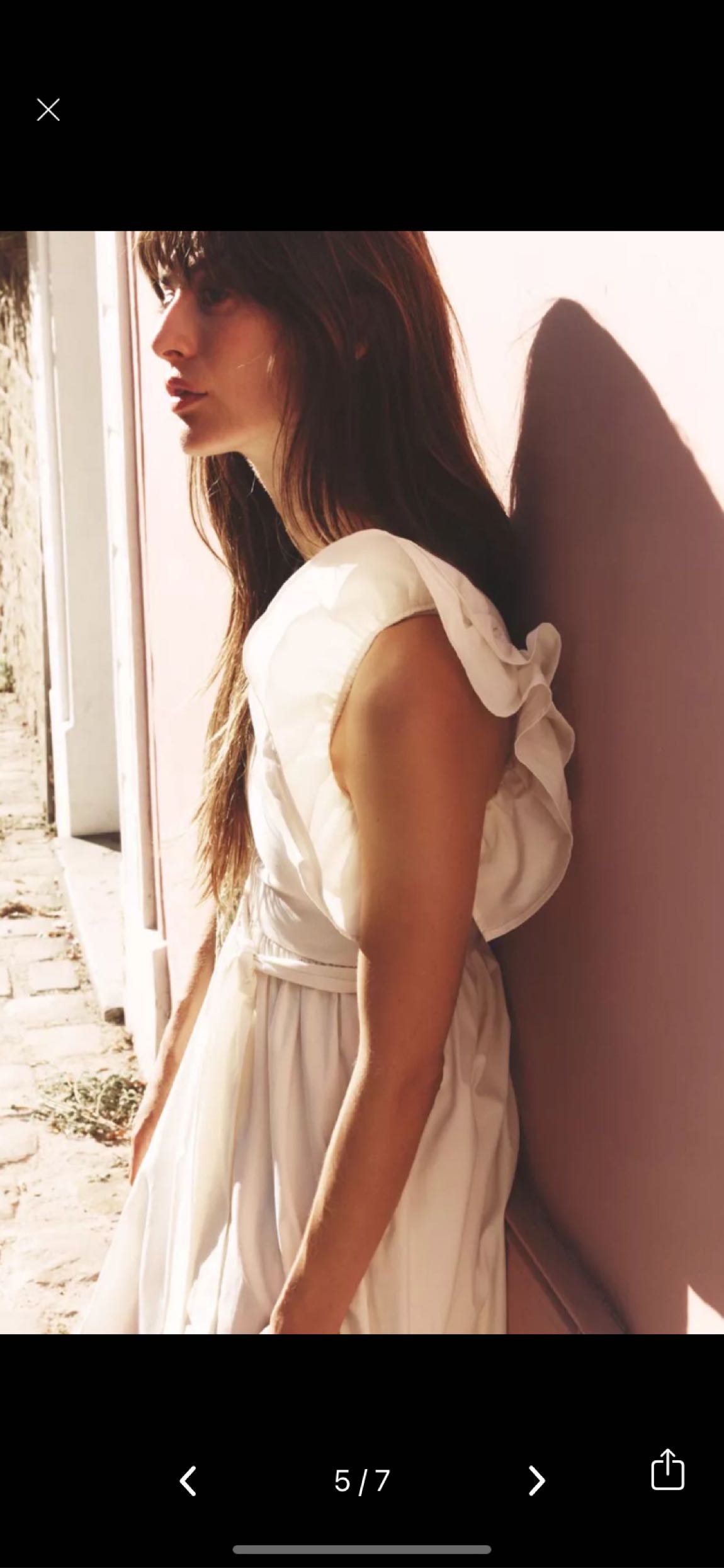 Zara midi elbise — görsel 5/8