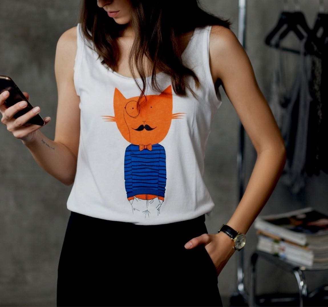 Kolsuz Basic Baskılı Tshirt — görsel 2/2