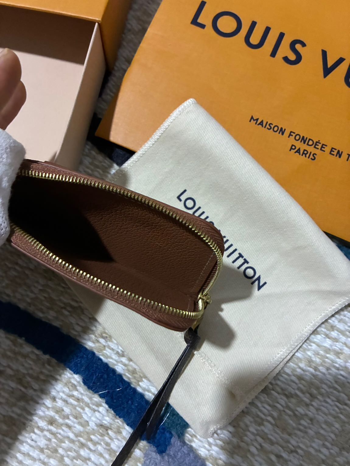 Louis Vuitton Kahve Cüzdan Kartlık — görsel 4/4