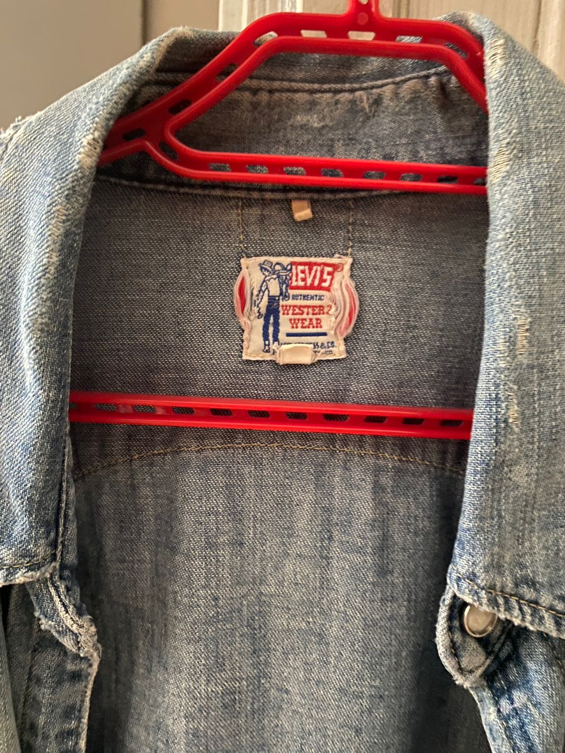 Levi’s Western Wear unisex kot gomlek — görsel 2/12