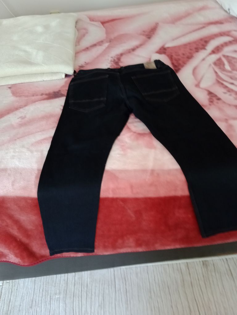 Lacivert Kot Pantolon EN 41 BOY 91 CM — görsel 7/8