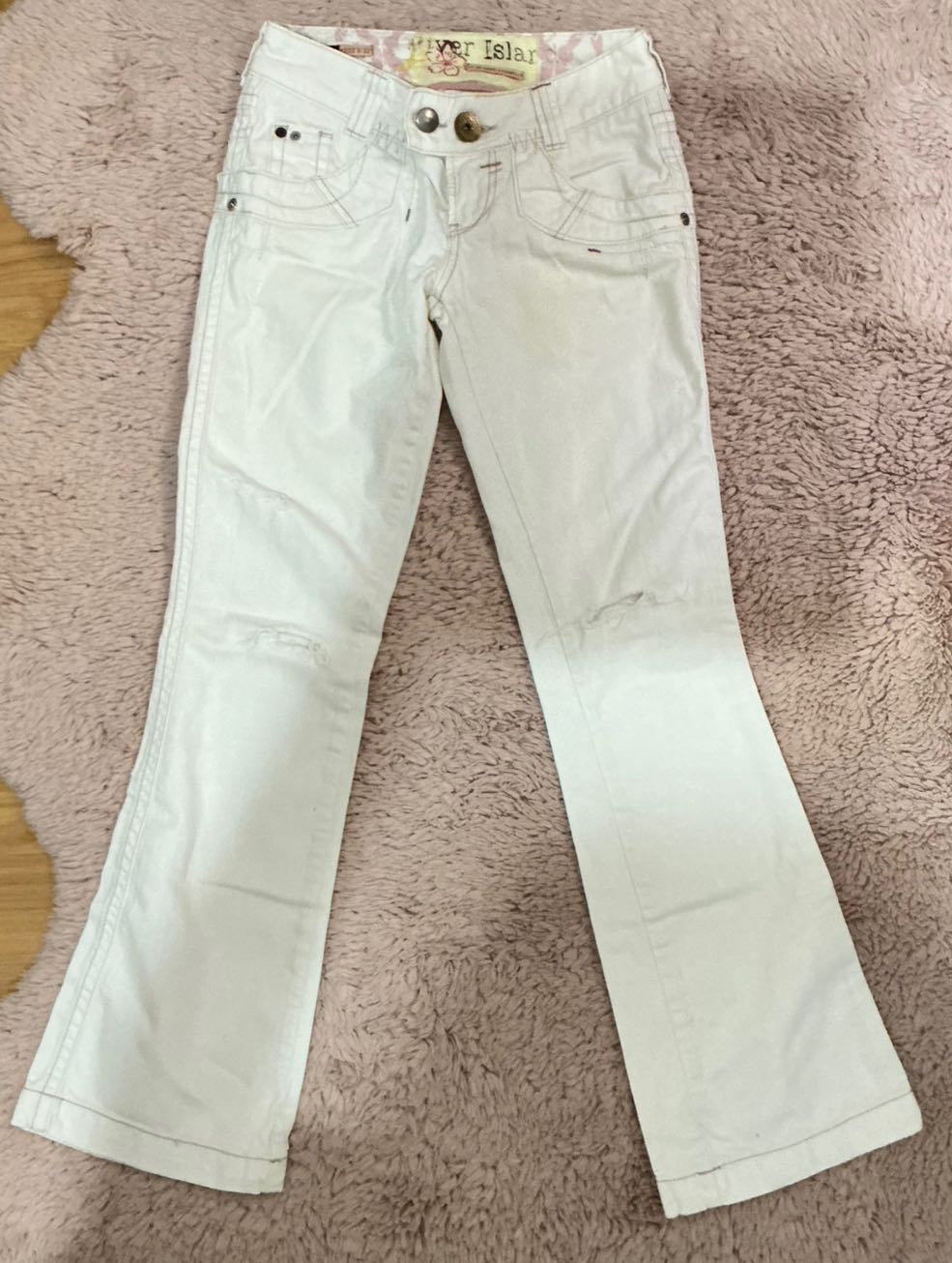 River Island Beyaz bootcut Jean — görsel 2/8