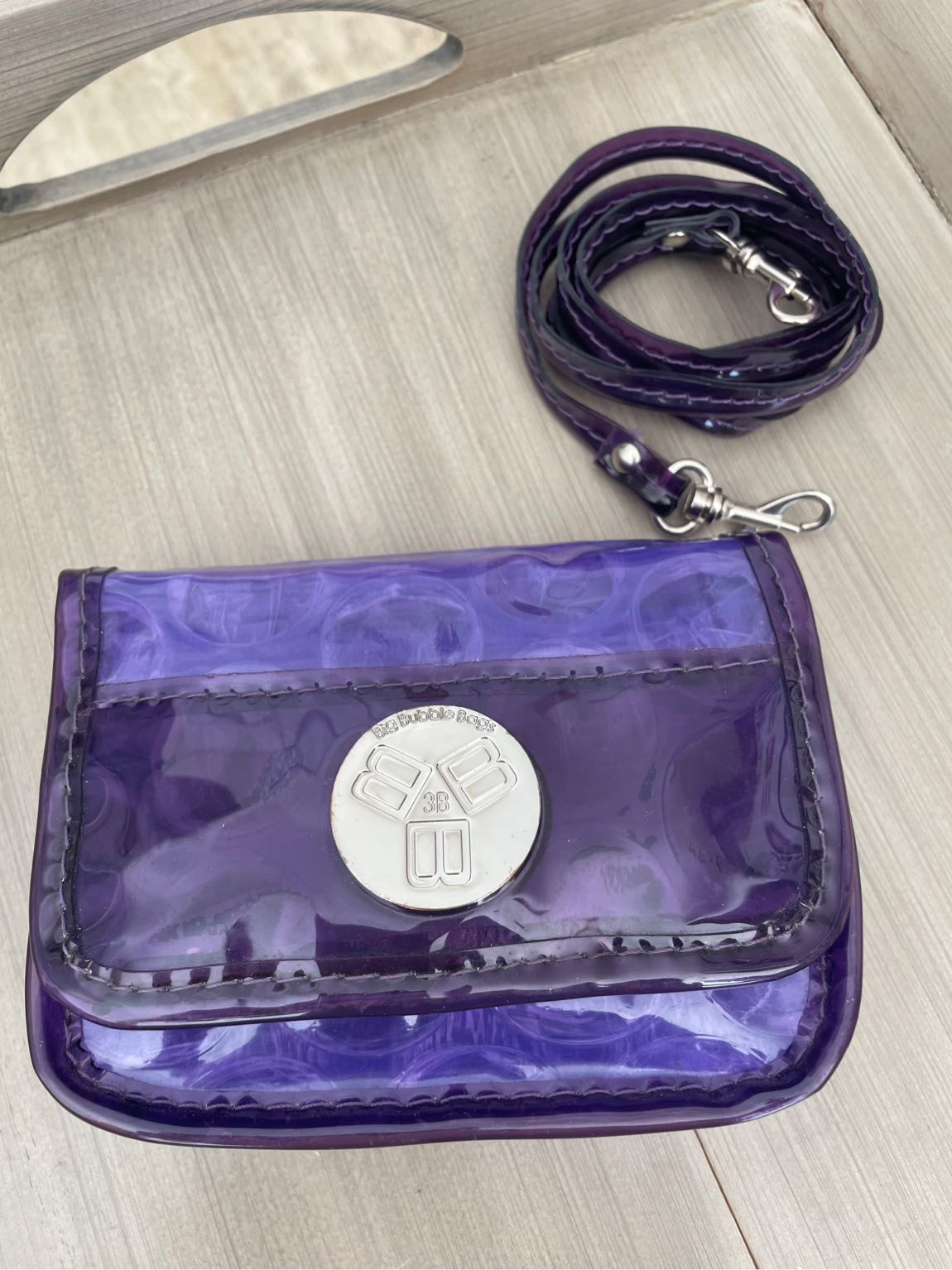 Mor Bubble Bag Mini Çanta — görsel 3/4