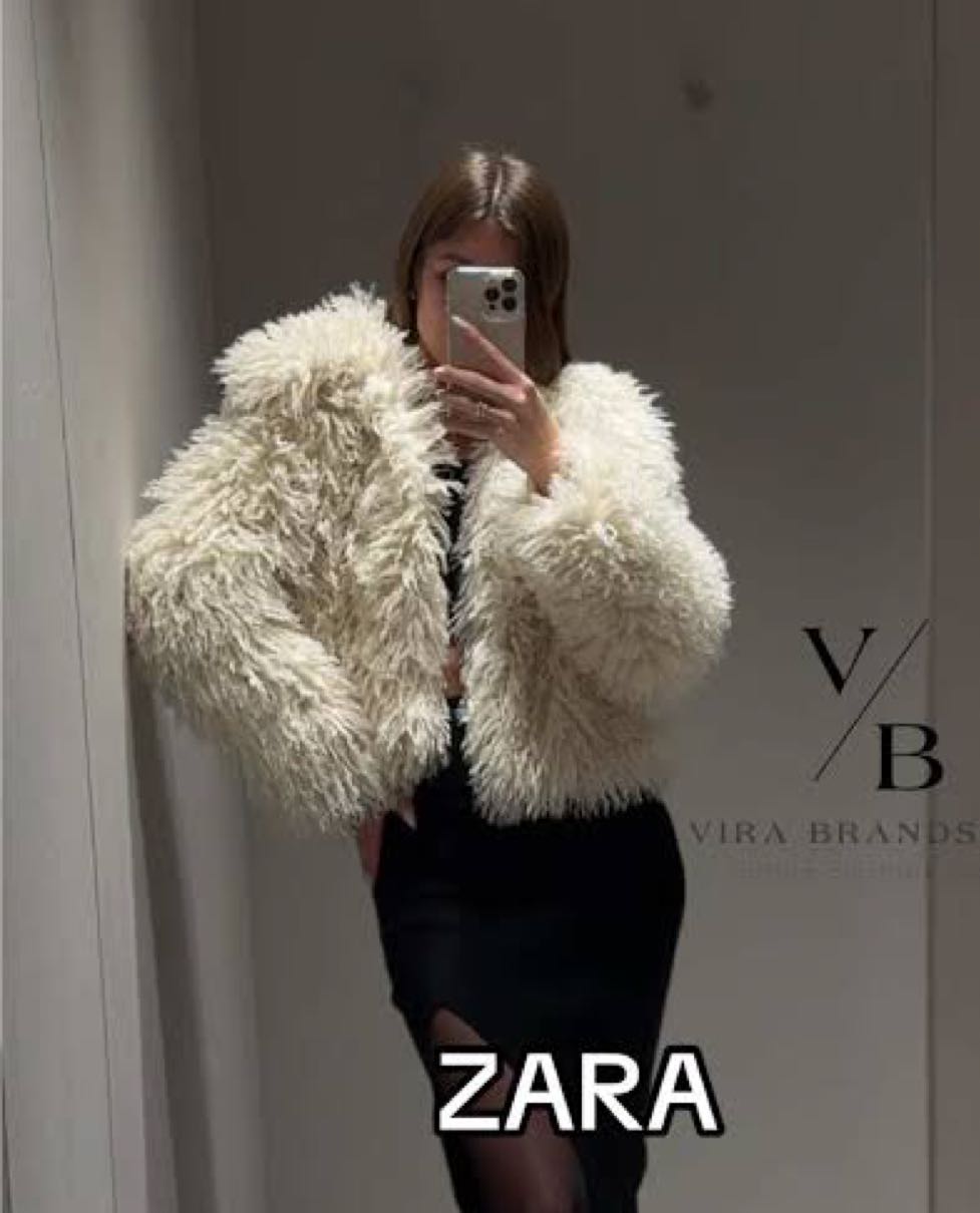 ZARA PELUŞ CEKET — görsel 2/8