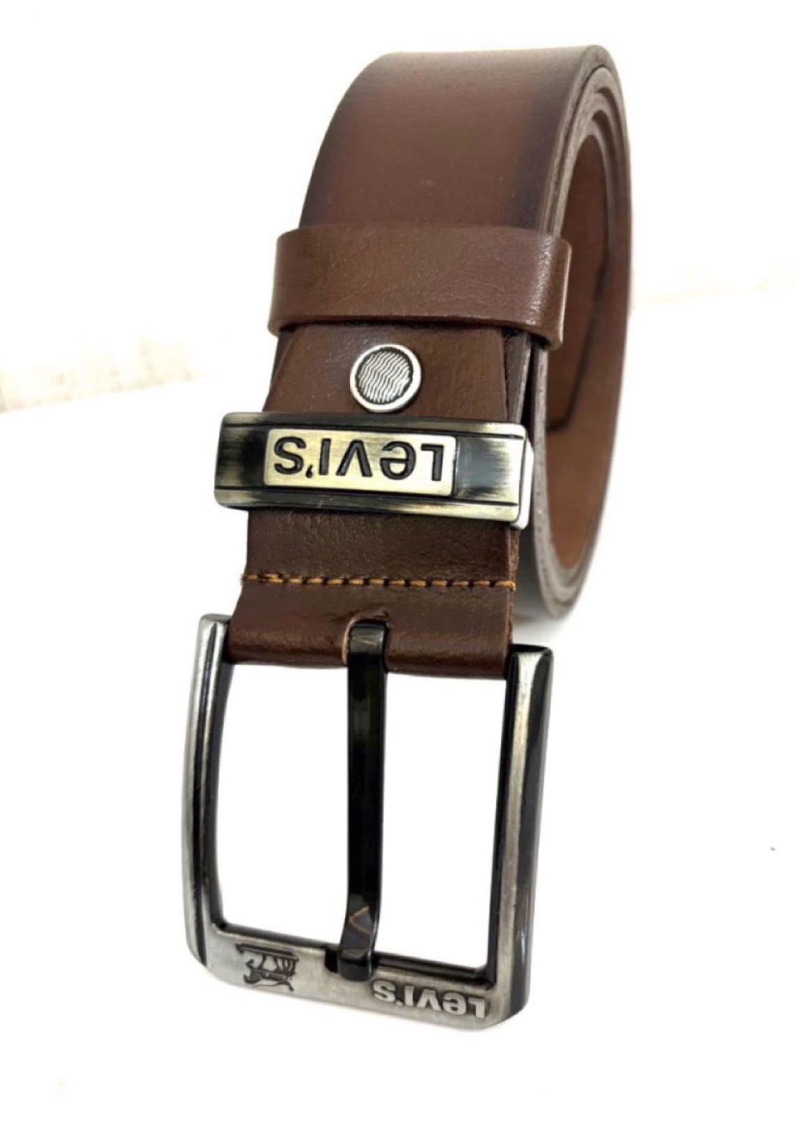 HAKİKİ DERİ KOT KEMERİ 4,5 CM — görsel 2/8