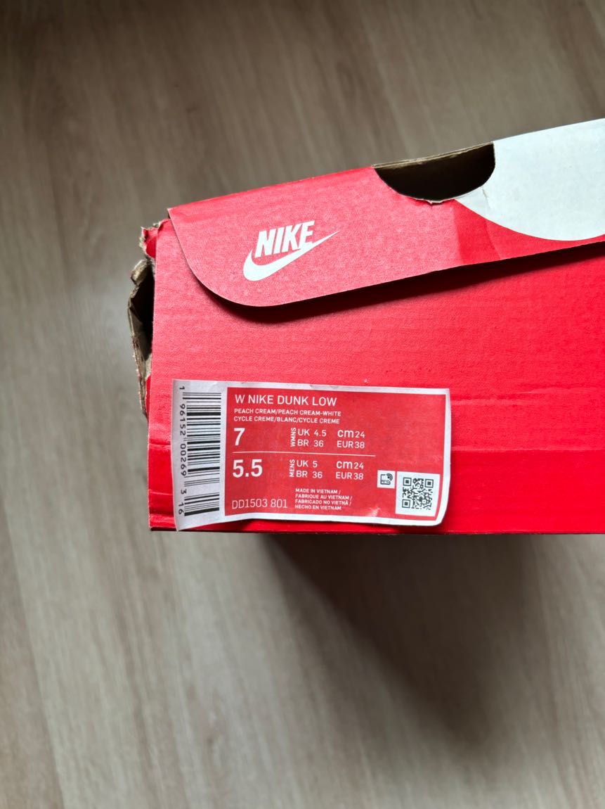 Dunk Low Peach Cream — görsel 3/4