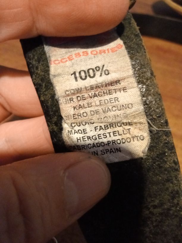 Yurtdışı ürünü Levi's deri Erkek Kemeri — görsel 5/8