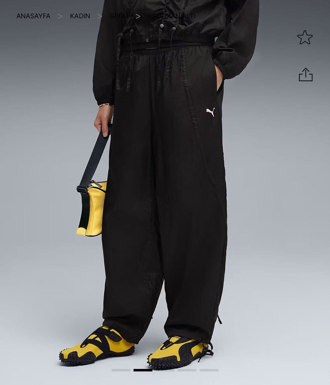 Siyah Jogger Eşofman Altı — görsel 6/8