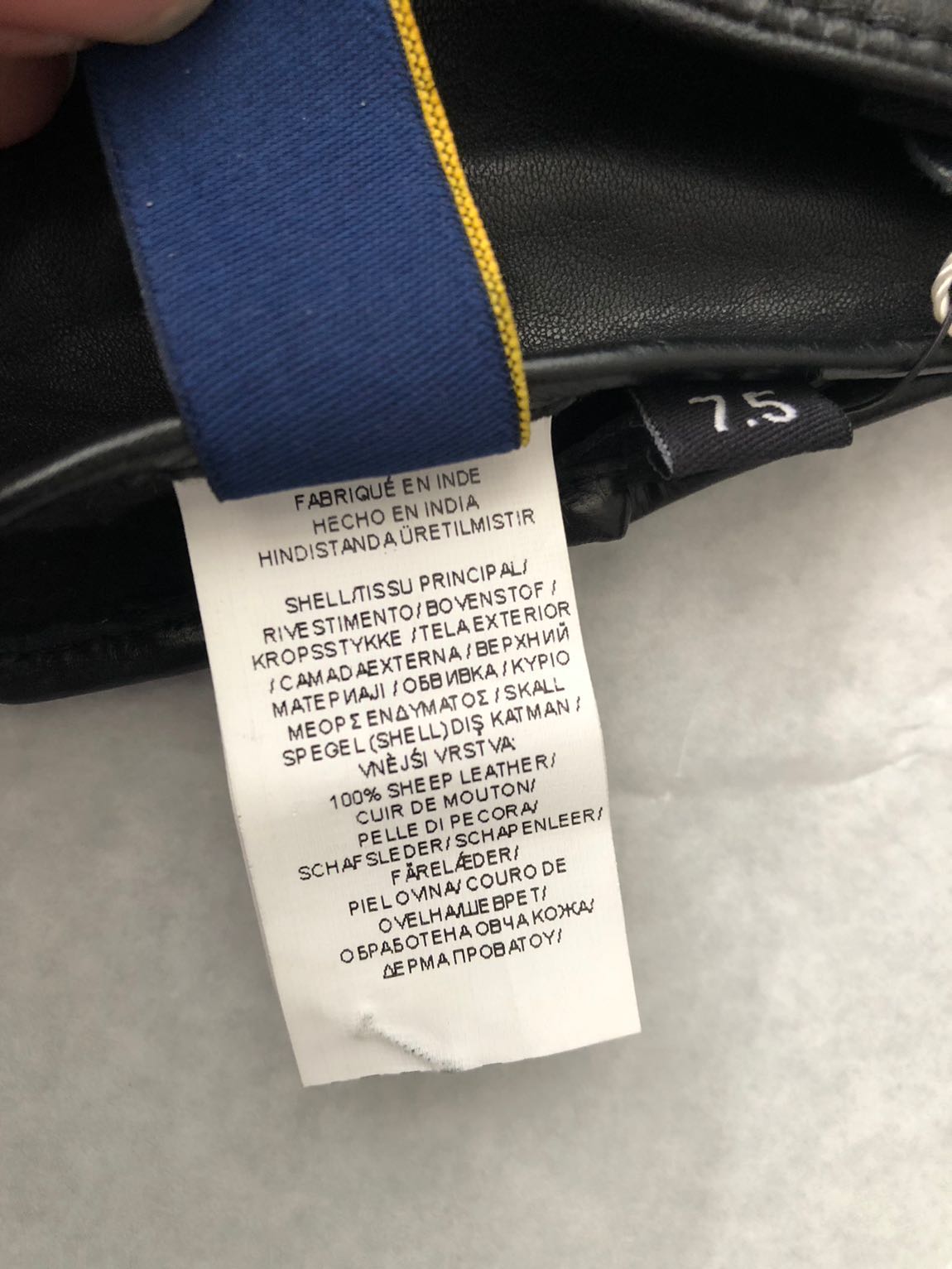 Polo Ralph Lauren Deri Eldiven Sıfır — görsel 4/8